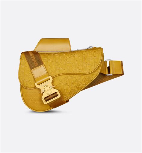 dior and stone island saddle bag